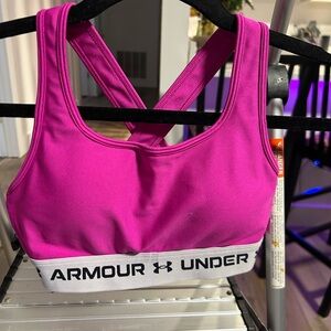 hot pink underarmour set